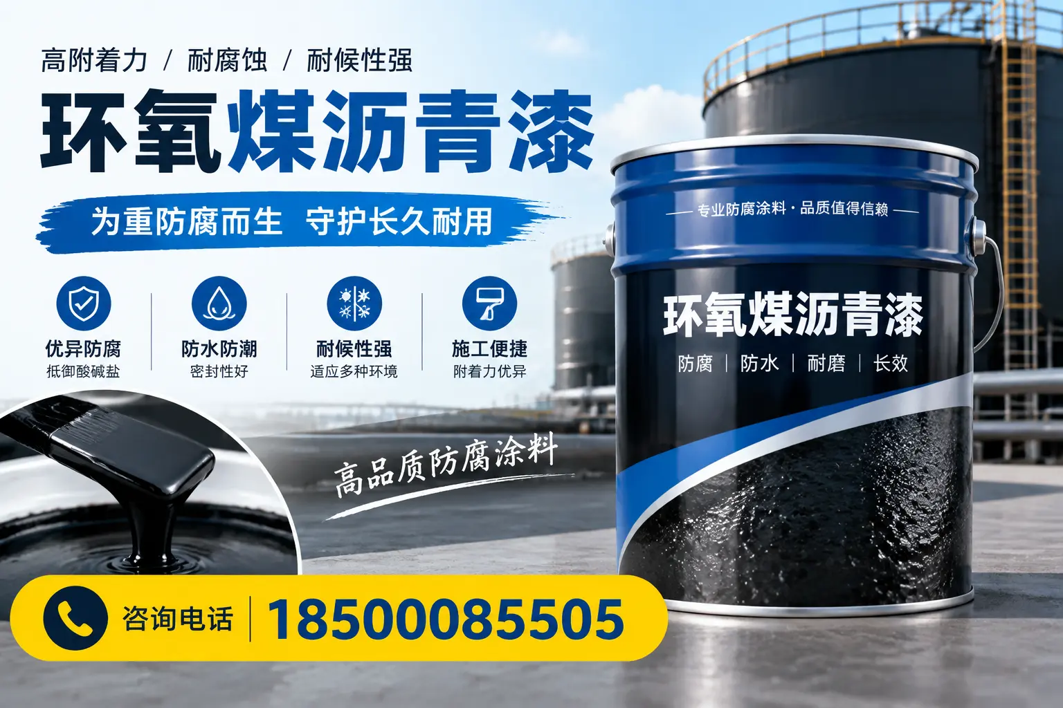 环氧煤沥青漆的科普知识：你需要了解的基础信息