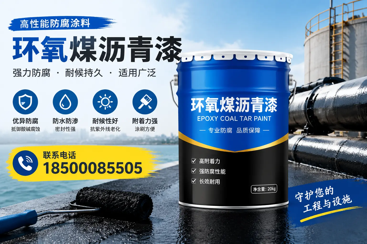 环氧煤沥青漆与传统涂料的对比,日照市场最新趋势