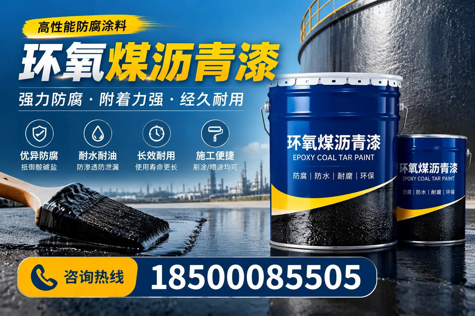 环氧煤沥青漆的优缺点分析,助您在日照做出明智选择